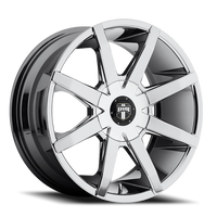 DUB Push 22x9.5" 6x135mm 87.1mm CB +25mm Chrome