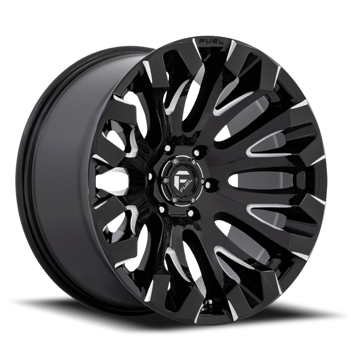 Fuel Quake 18x9 +1 5x150mm 110.1mm Gloss Black Milled