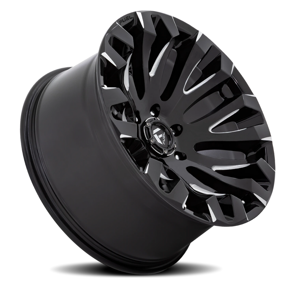 Fuel Quake 18x9 +1 5x127mm 71.5mm Gloss Black Milled