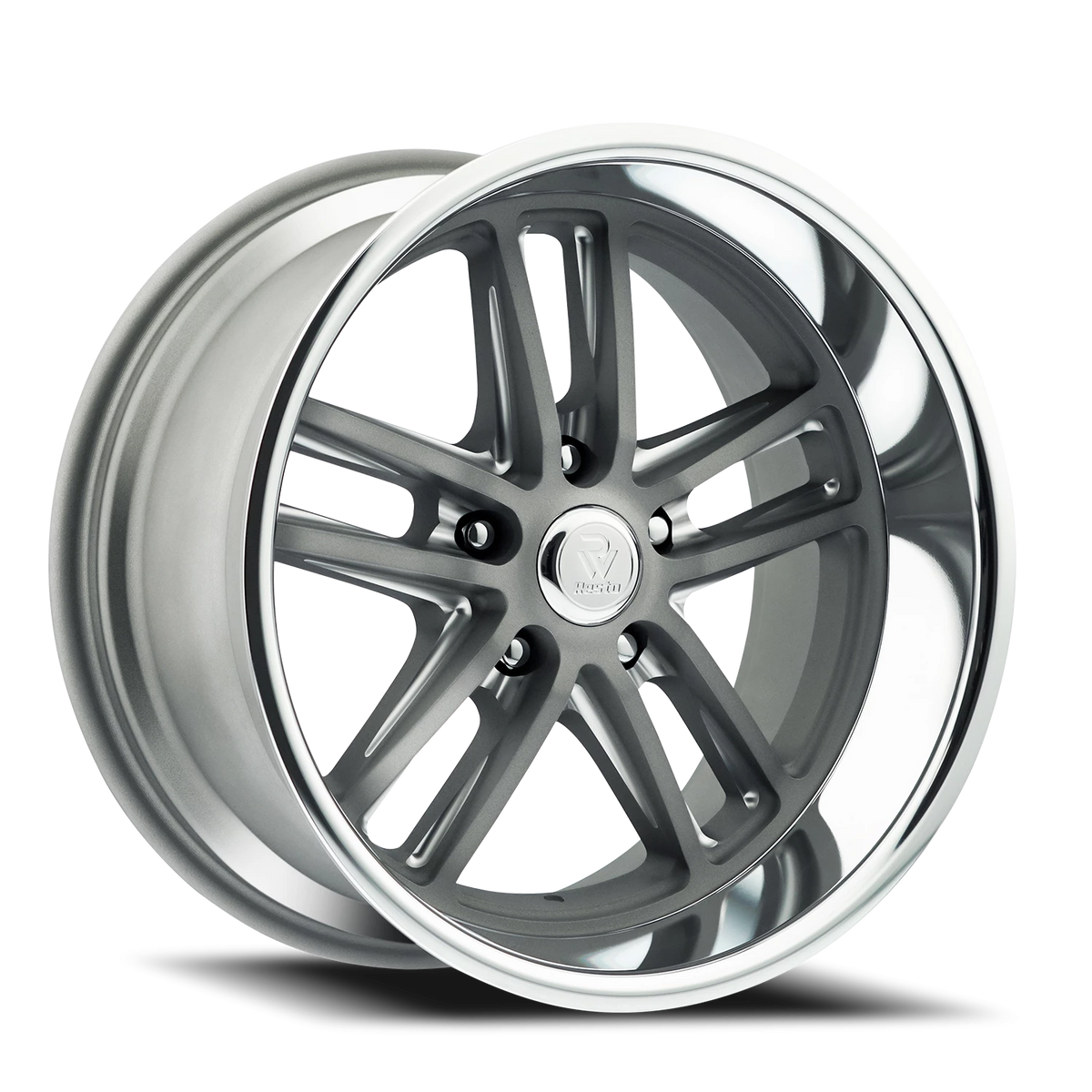 Resto R103 GUN Maverick 18x9.5 +1 5x114.3mm 72.69mm Textured Gunmetal