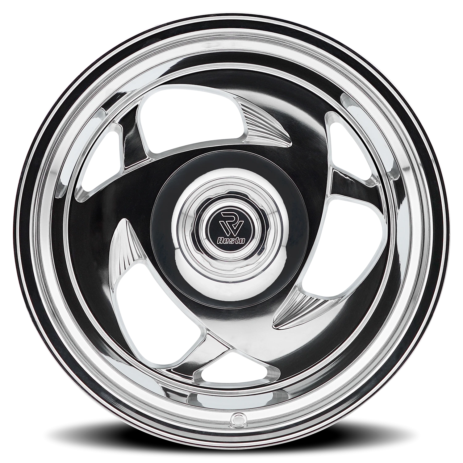 Resto R105 P 17x11" 5x127mm 87.1mm CB -25mm Polished Milled