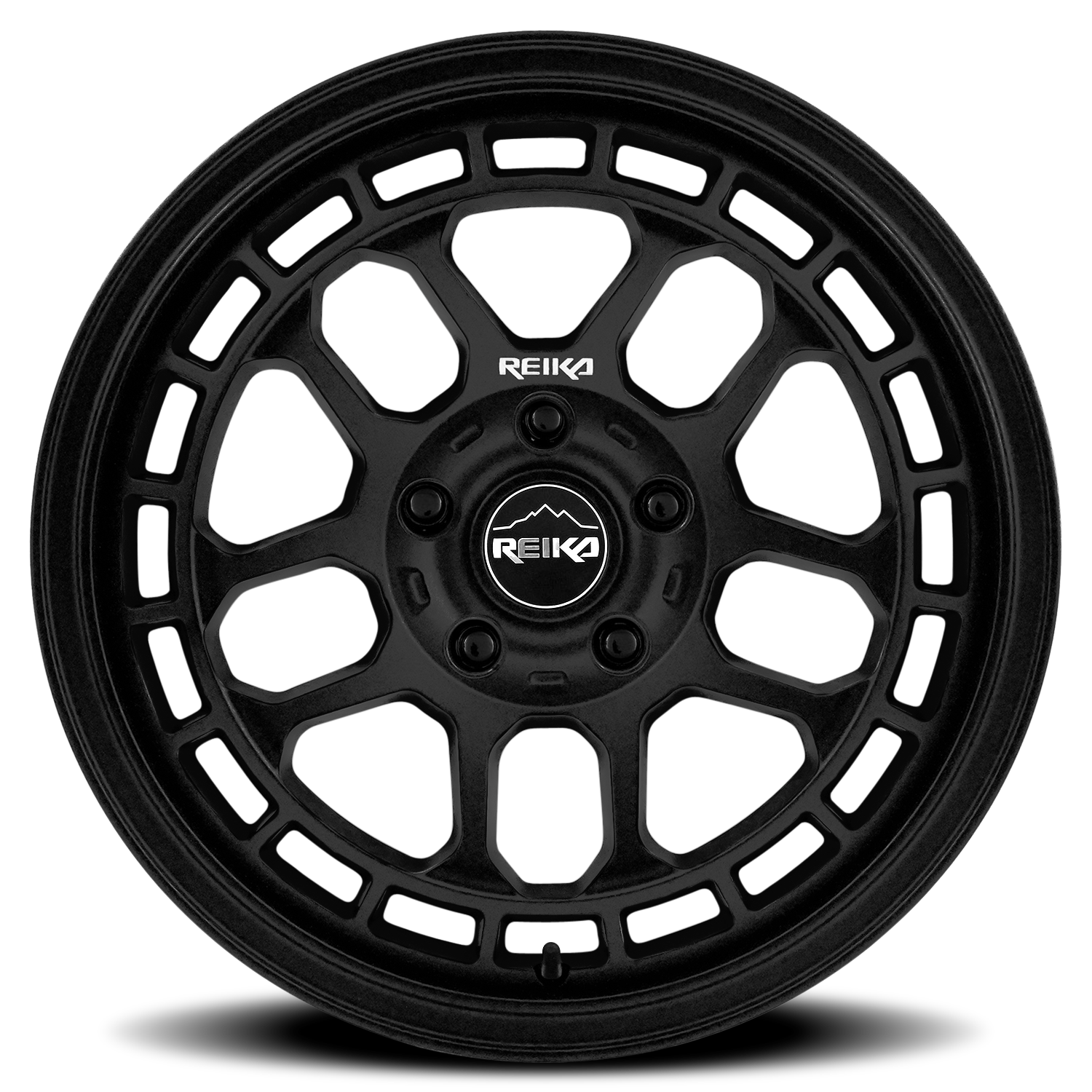 Reika Drifter R30 17x8" 5x100mm 65.1mm CB +20mm Satin Black