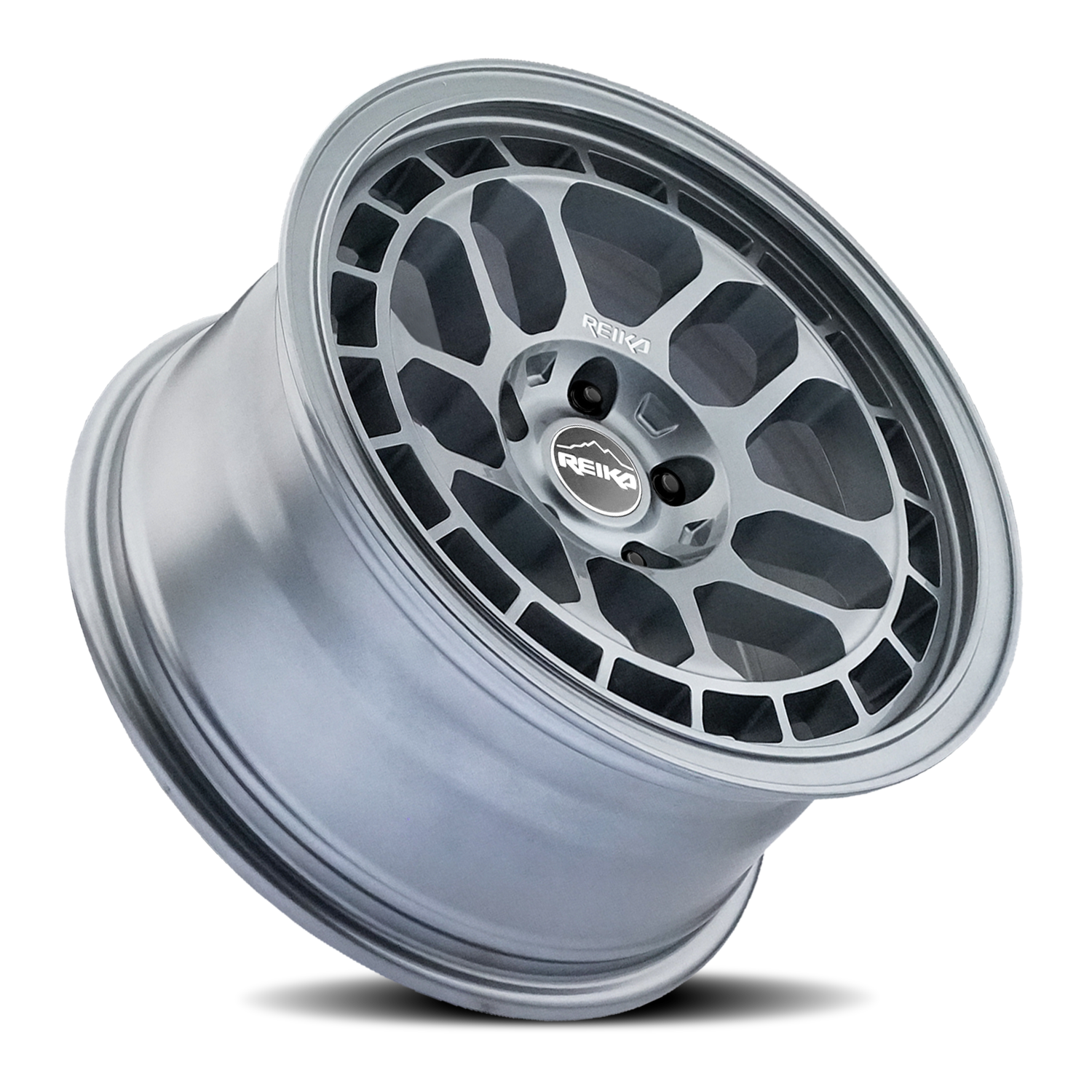 Reika Drifter R30 17x8" 5x108mm 65.1mm CB +20mm Gloss Graphite