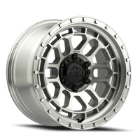 Reika Rambler R35 17x9" 6x139.7mm 106.1mm CB -12mm Machined Raw Aluminum