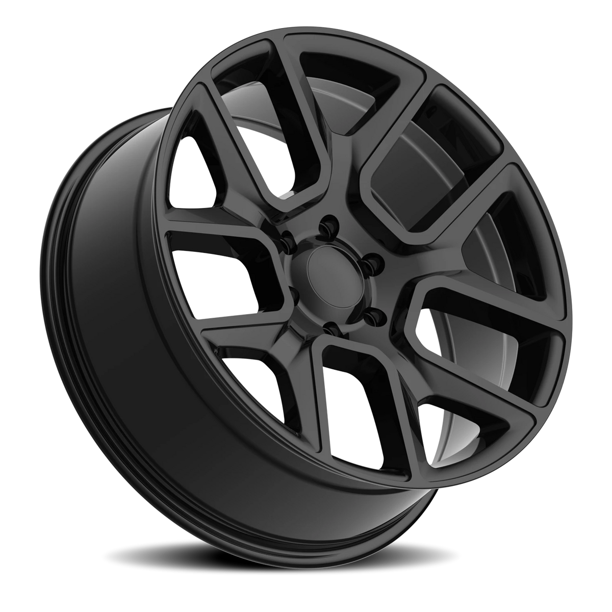 Replica Alloys RAM 1500 22x9 +18 6x139.7mm 78.1mm Gloss Black