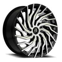 Revenge Luxury RL-101 20x8.5" 5x108mm 74.1mm CB +35mm Black Machined