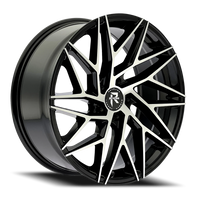 Revenge Luxury RL-102 22x9" 5x120mm 74.1mm CB +35mm Black Machined