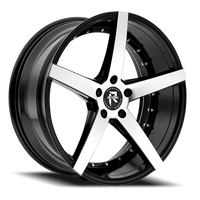 Revenge Luxury RL-103 20x8.5" 5x120mm 74.1mm CB +35mm Black Machined