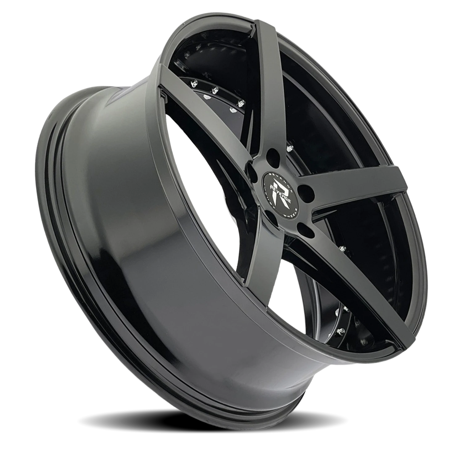 Revenge Luxury RL-103 20x8.5" 5x114.3mm 74.1mm CB +35mm Gloss Black
