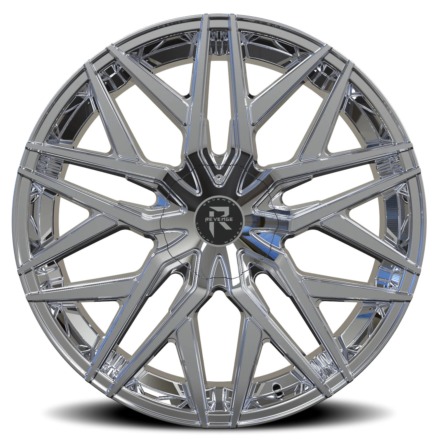 Revenge Luxury RL-104 20x8.5" 5x120mm 74.1mm CB +35mm Chrome