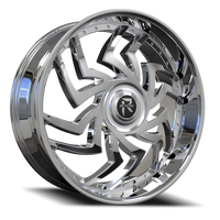 Revenge Luxury RL107-Big Floater Cap Special Edition 24x9" 6x135mm 87.1mm CB +25mm Chrome