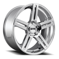 DUB ROC 22x9.5" 6x139.7mm 106.3mm CB +30mm Chrome