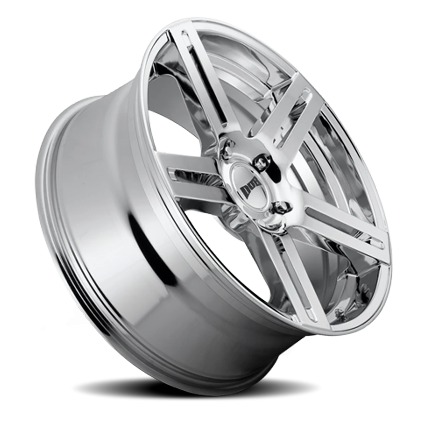 DUB ROC 22x9.5" 6x139.7mm 106.3mm CB +30mm Chrome