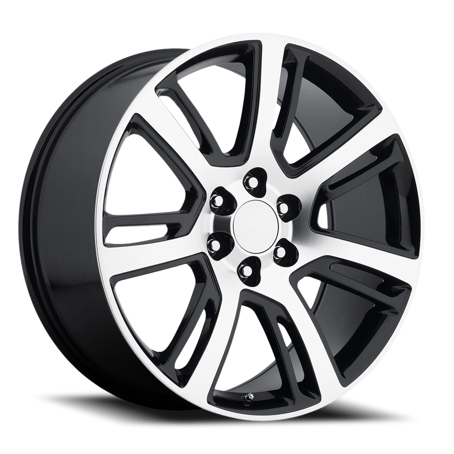 Revenge OE Designs RS-10 24x10" 6x139.7mm 78.1mm CB +31mm Gloss Black Machined Face
