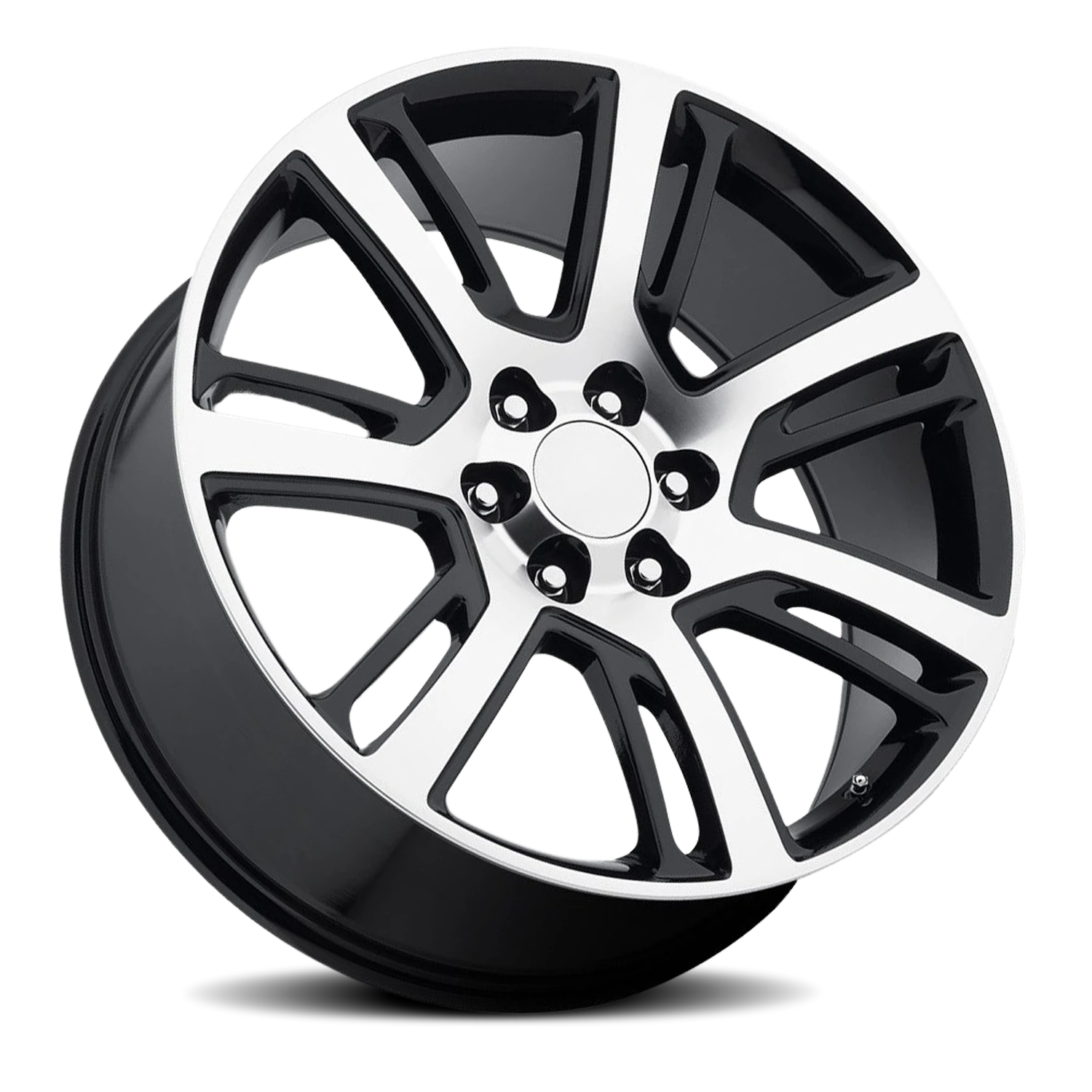 Revenge OE Designs RS-10 22x9" 6x139.7mm 78.1mm CB +31mm Gloss Black Machined Face