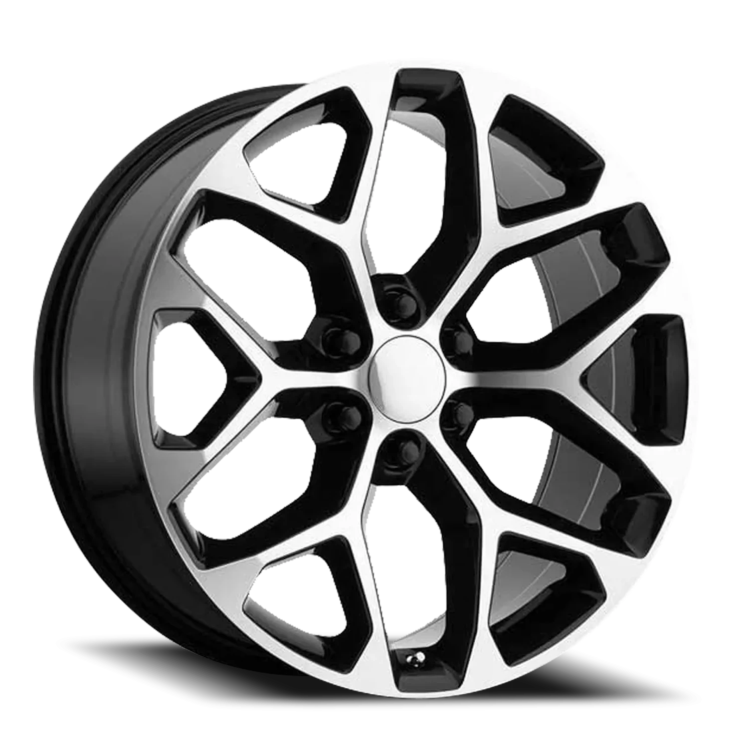 Revenge OE Designs RS-12 26x10" 6x139.7mm 78.1mm CB +31mm Gloss Black Machined Face