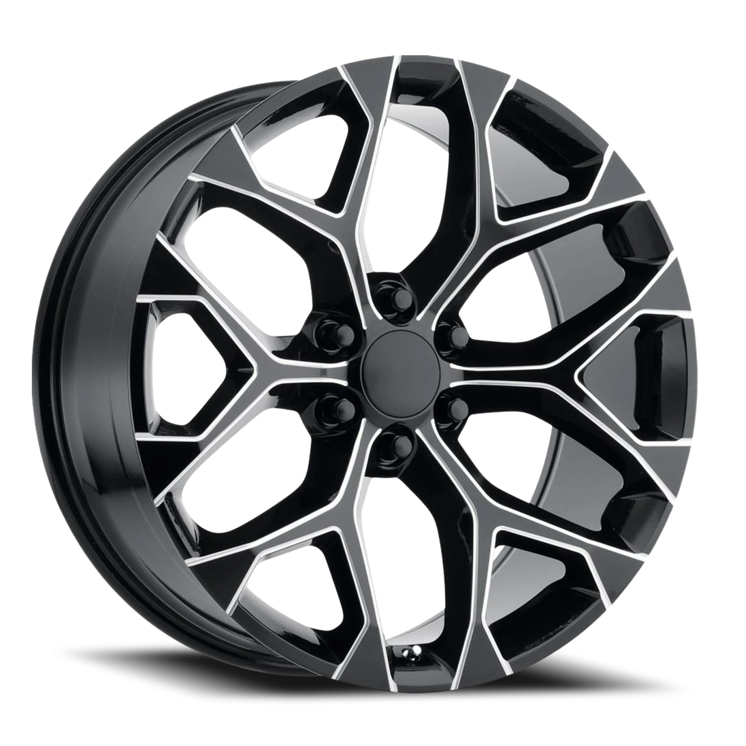 Revenge OE Designs RS-12 26x10" 6x139.7mm 78.1mm CB +31mm Gloss Black Milled