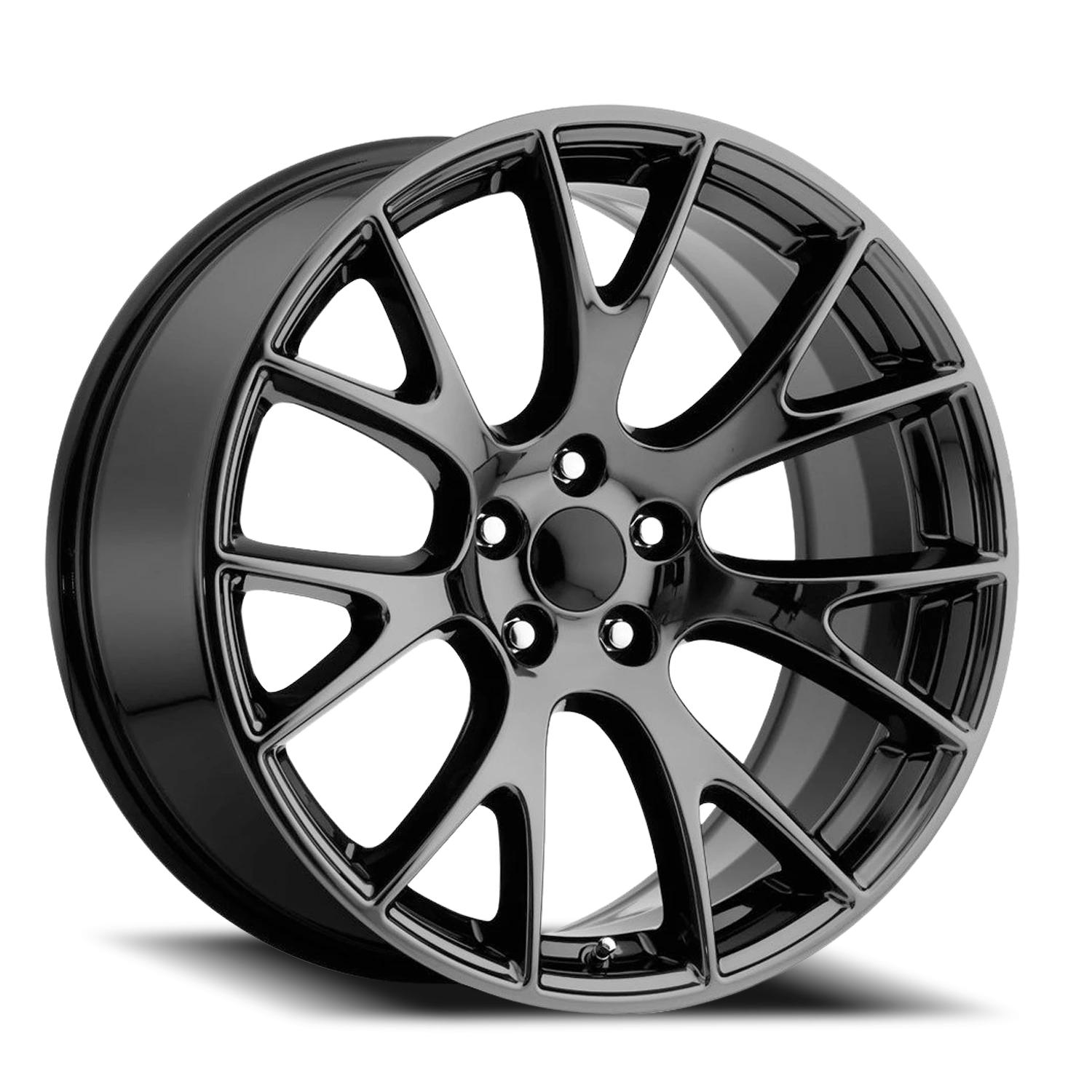 Revenge OE Designs RS-15 20x9" 5x115mm 71.5mm CB +21mm Gloss Black
