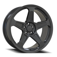 Revenge OE Designs RS-18 20x9" 5x115mm 71.5mm CB +25mm Black Gloss Black Cap