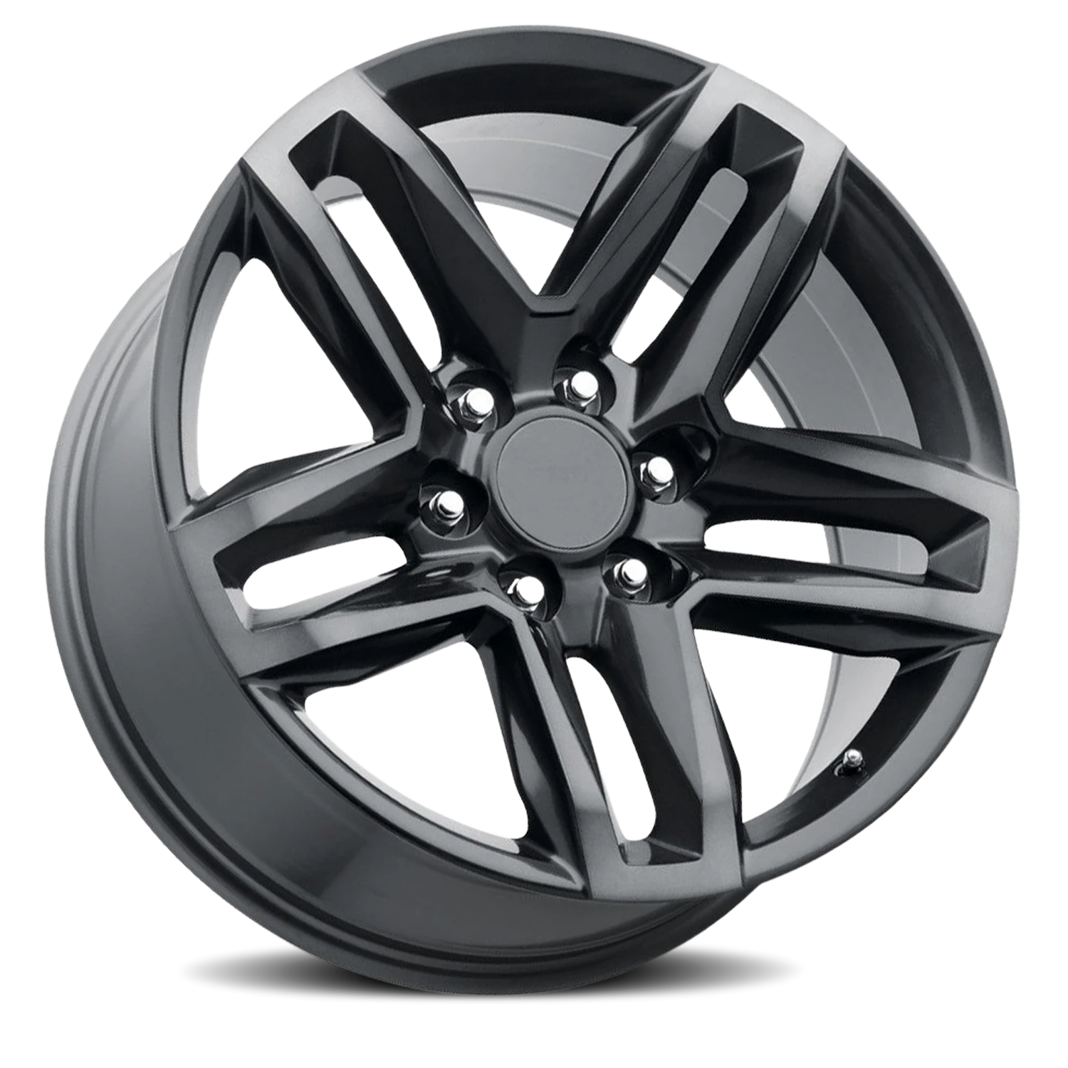Revenge OE Designs RS-20 24x10" 6x139.7mm 78.1mm CB +31mm Matte Black Gray Paint