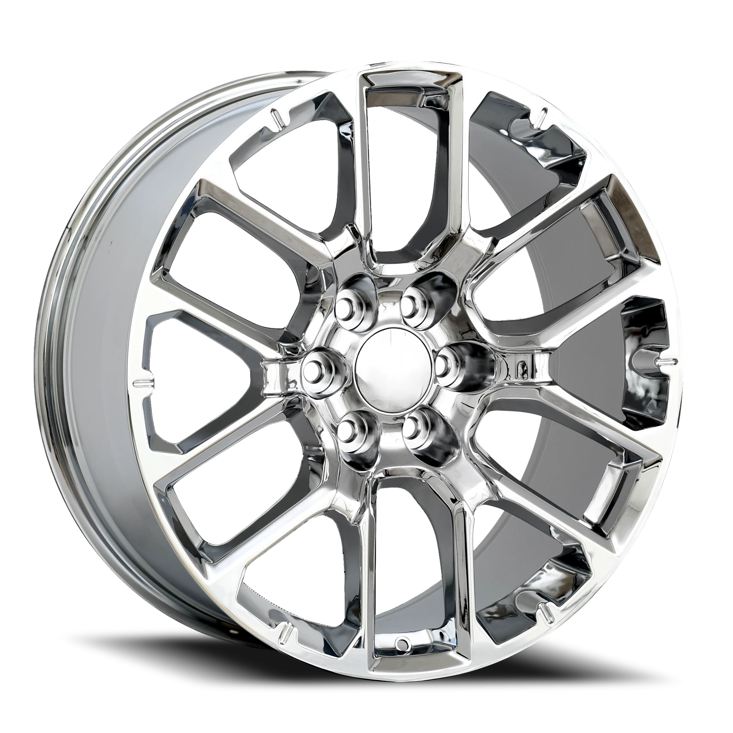 Revenge OE Designs RS-22 22x9" 6x139.7mm 78.1mm CB +28mm Chrome