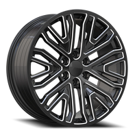 Revenge OE Designs RS-37 22x9" 6x139.7mm 78.1mm CB +31mm Gloss Black Milled