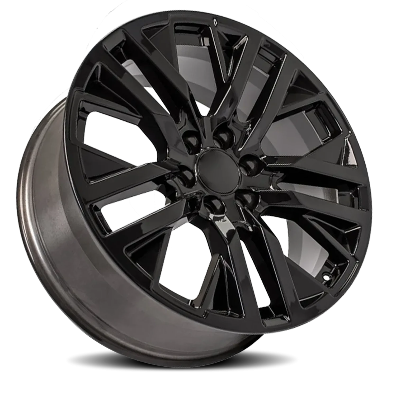 Revenge OE Designs RS-38 24x10" 6x139.7mm 78.1mm CB +31mm Gloss Black