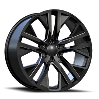 Revenge OE Designs RS-38 22x9" 6x139.7mm 78.1mm CB +31mm Gloss Black Milled
