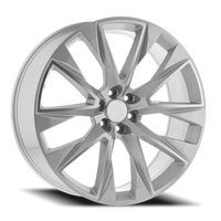 Revenge OE Designs RS-39 22x9" 6x139.7mm 78.1mm CB +31mm Silver Machined Face