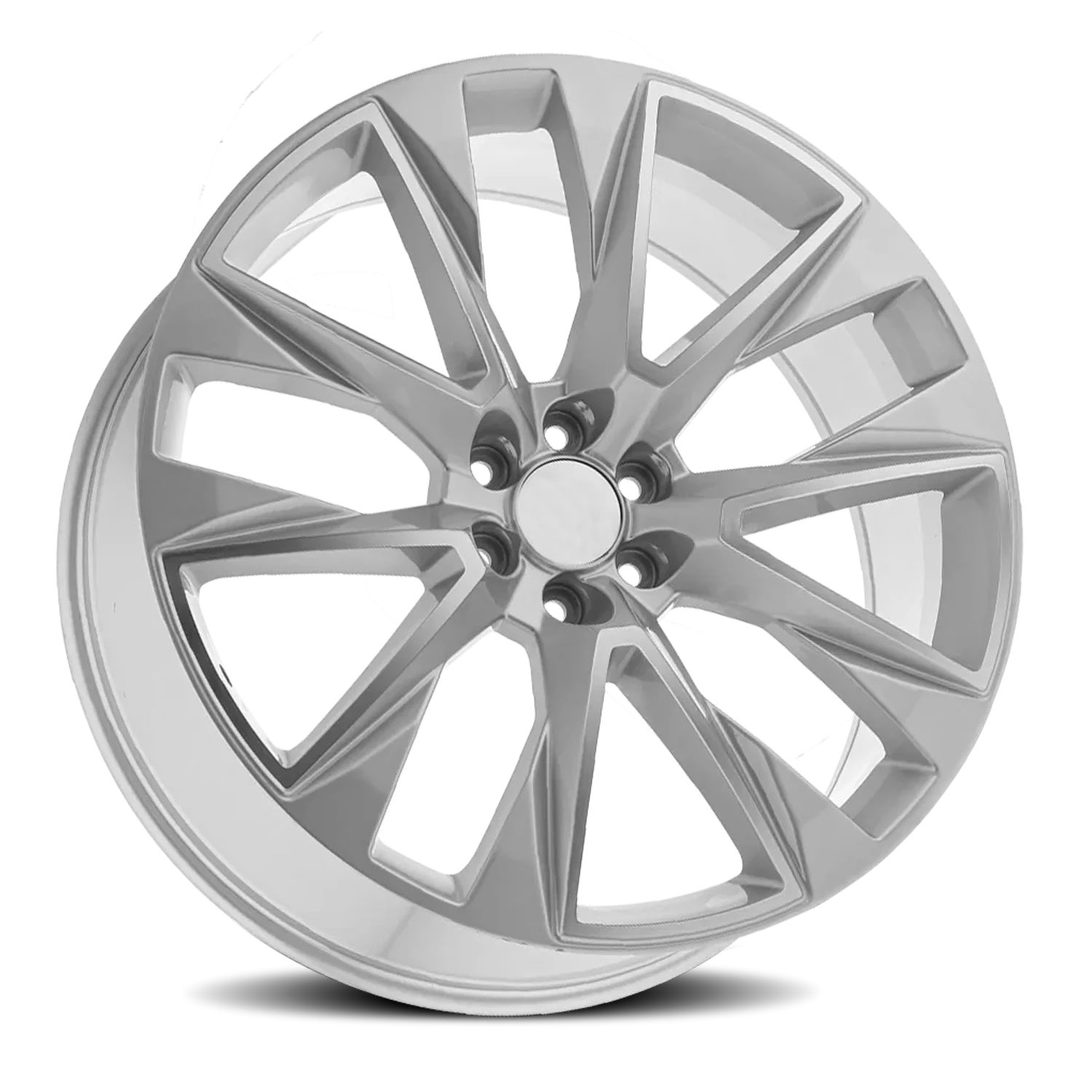 Revenge OE Designs RS-39 22x9" 6x139.7mm 78.1mm CB +31mm Silver Machined Face