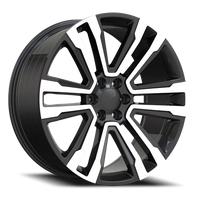Revenge OE Designs RS-72 22x9" 6x139.7mm 78.1mm CB +31mm Gloss Black Machined Face