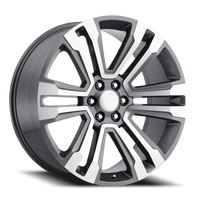 Revenge OE Designs RS-72 22x9" 6x139.7mm 78.1mm CB +31mm Gunmetal Machined Face