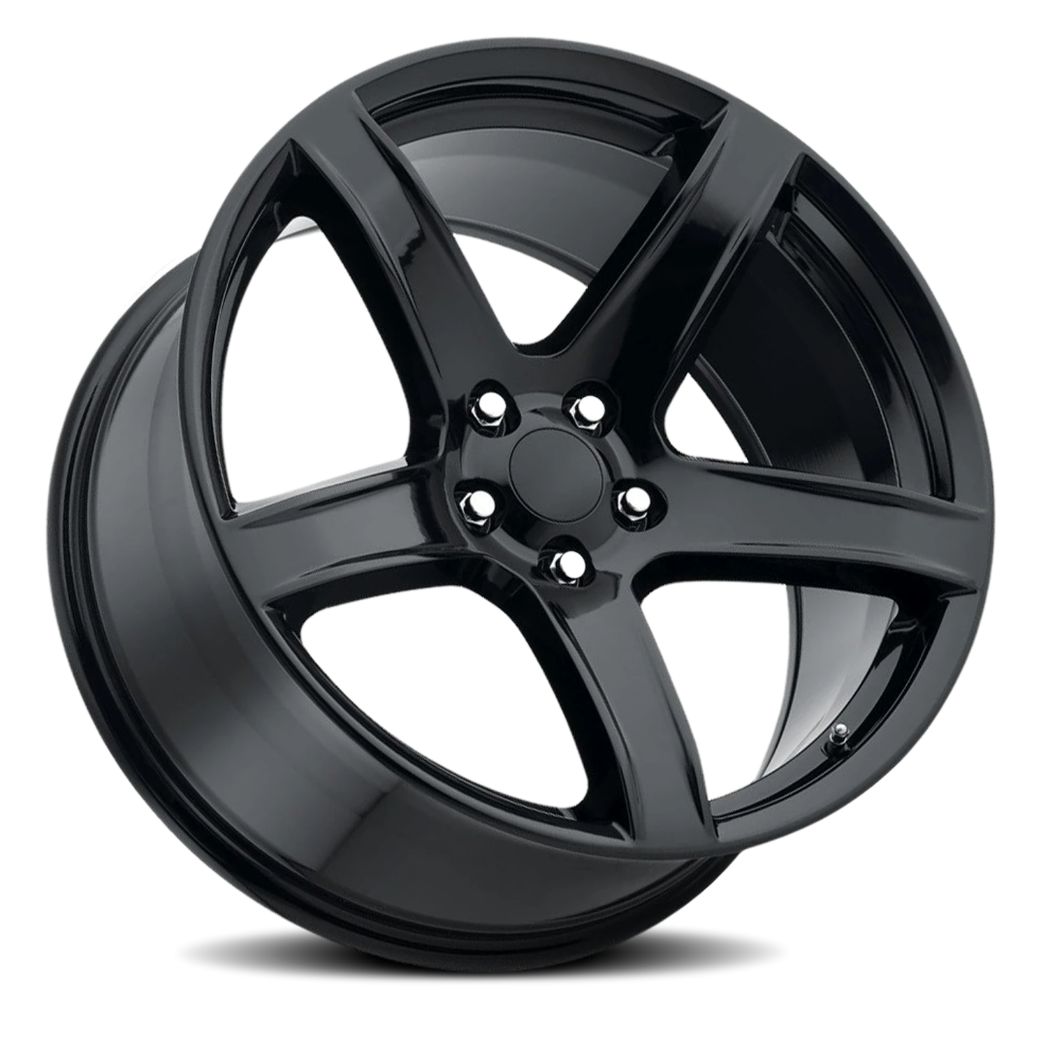 Revenge OE Designs RS-77 20x9" 5x115mm 71.5mm CB +20mm Gloss Black