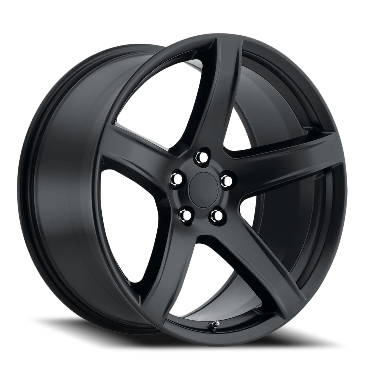 Revenge OE Designs RS-77 20x9" 5x115mm 71.5mm CB +20mm Satin Black