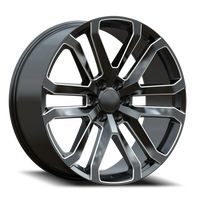 Revenge OE Designs RS-95 22x9" 6x139.7mm 78.1mm CB +31mm Gloss Black Milled