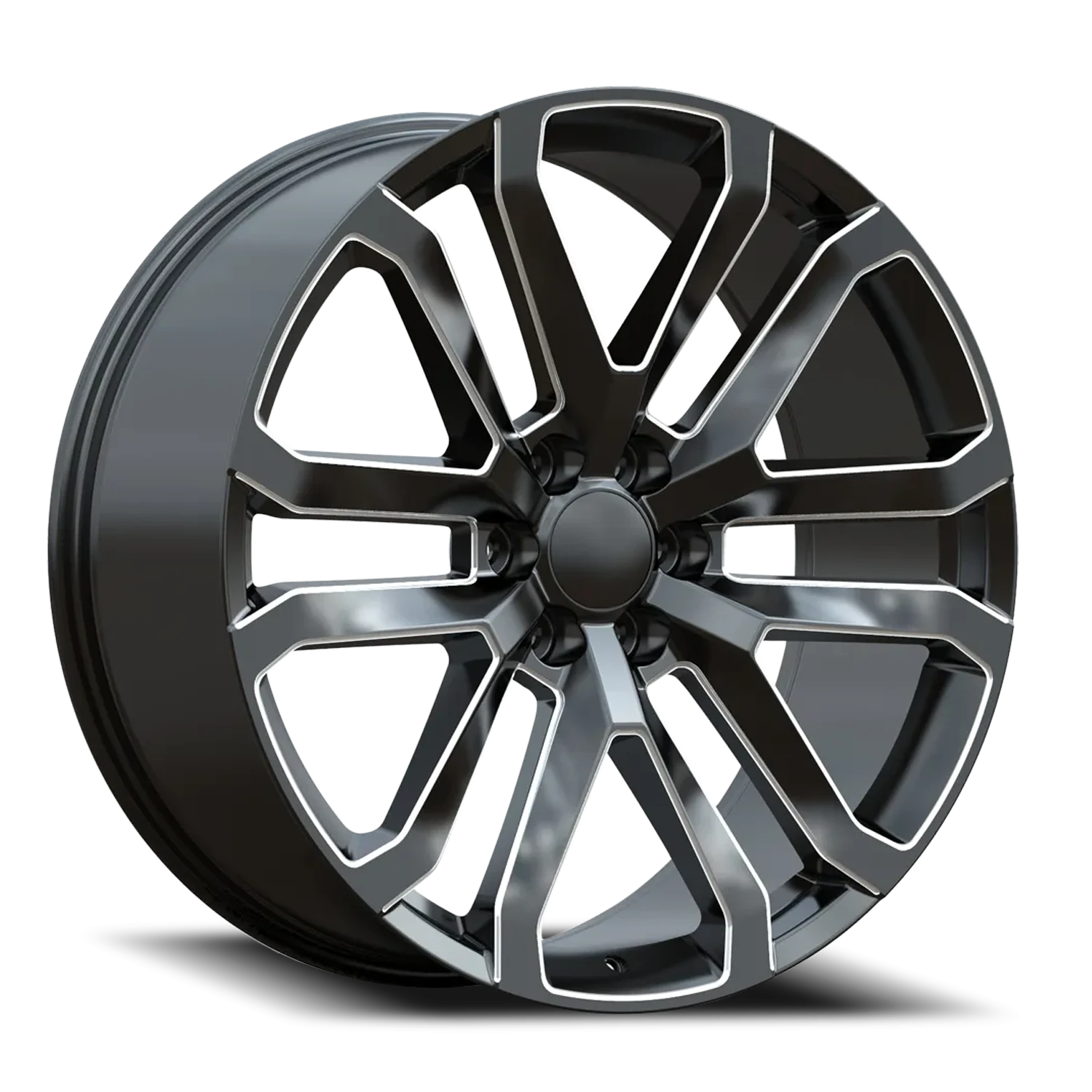 Revenge OE Designs RS-95 26x10" 6x139.7mm 78.1mm CB +31mm Gloss Black Milled