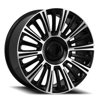 Revenge OE Designs RS-96 22x9" 6x139.7mm 87.1mm CB +28mm Gloss Black Machined Face