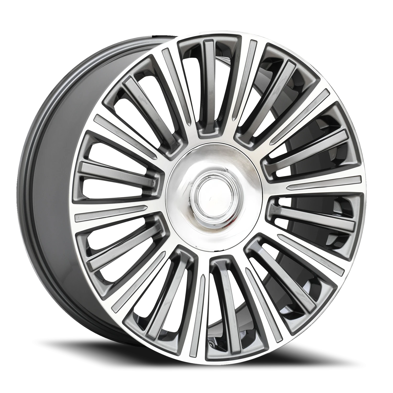 Revenge OE Designs RS-96 22x9" 6x139.7mm 87.1mm CB +28mm Gunmetal Machined Face