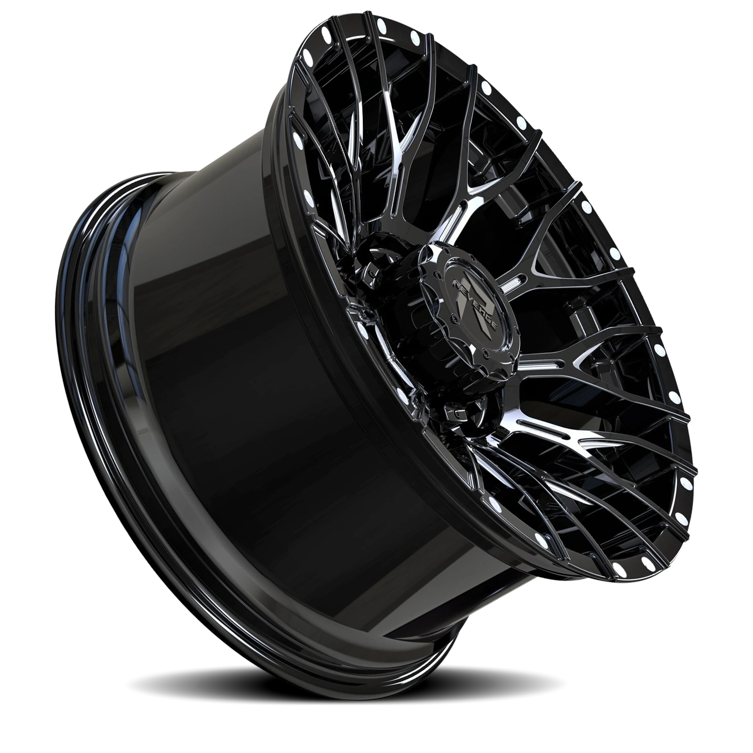Revenge Offroad RV201 20x9" 8x170mm 125.2mm CB 0mm Black Milled