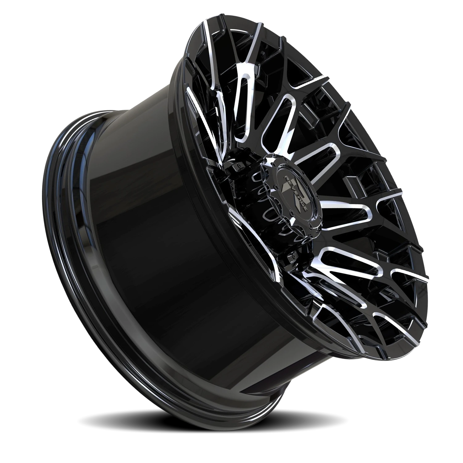 Revenge Offroad RV203 20x10" 8x180mm 125.2mm CB -19mm Black Milled