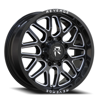 Revenge Offroad RV206 20x10" 8x170mm 125.2mm CB -19mm Black Milled