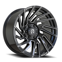 Revenge Offroad RV207 22x10" 6x135mm 106.1mm CB -19mm Black Milled