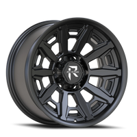 Revenge Offroad RV304 17x9" 5x127mm 78.1mm CB -12mm Satin Black