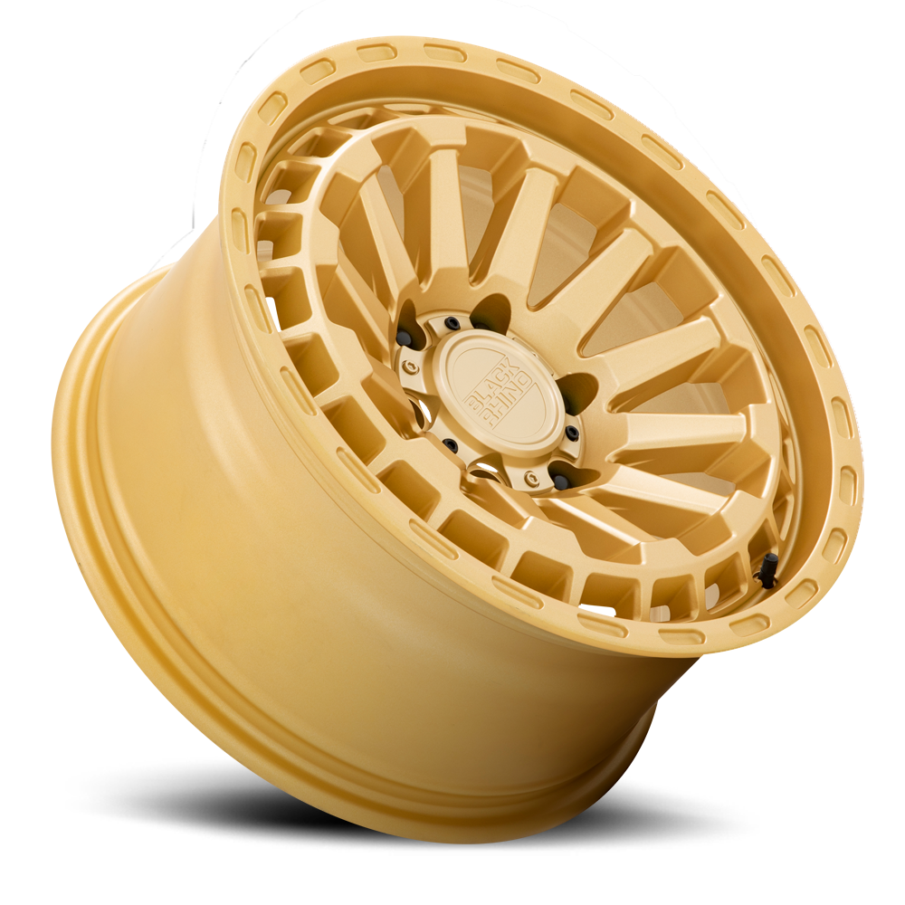 Black Rhino Raid 20x9.5" 5x127mm 71.6mm CB -18mm Gold