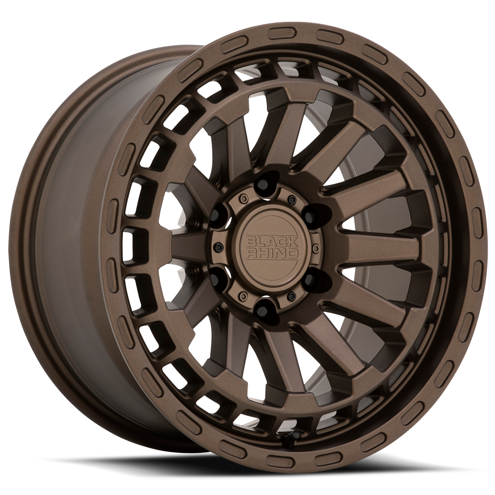 Black Rhino Raid 17x8.5" 6x120mm 67.1mm CB 0mm Matte Bronze