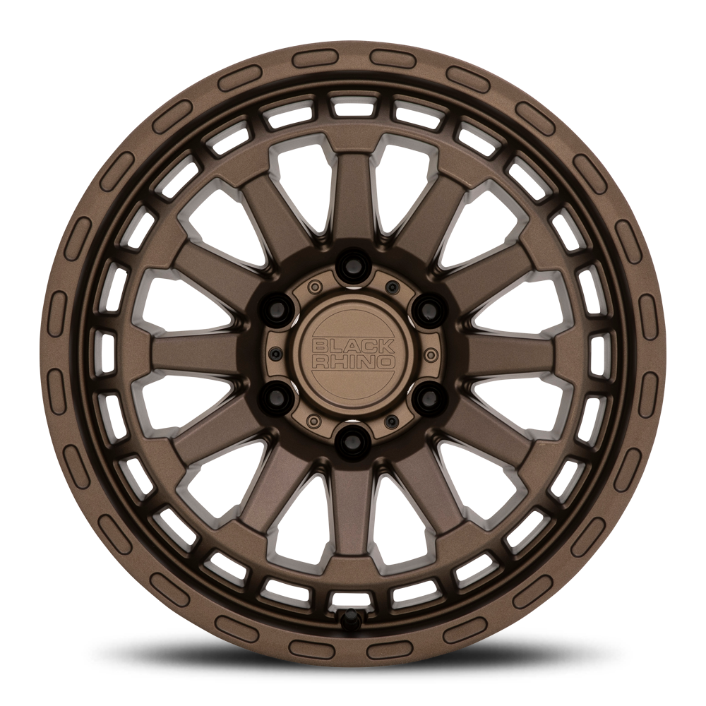 Black Rhino Raid BRZ 18x9.5 +12 6x139.7mm 112.1mm Matte Bronze