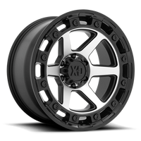 XD Series Raid 20x10" 6x139.7mm 106.1mm CB -18mm Satin Black Machined