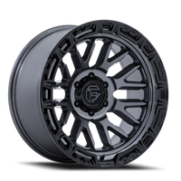 Fuel Rail 20x10" 5x127mm 71.5mm CB -18mm Gloss Gunmetal Gloss Black Lip