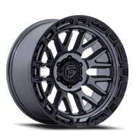 Fuel Rail 20x10" 6x139.7mm 106.1mm CB -18mm Gloss Gunmetal Gloss Black Lip