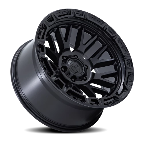 Fuel Rail 20x9" 6x139.7mm 106.1mm CB +1mm Matte Black Gloss Black Lip